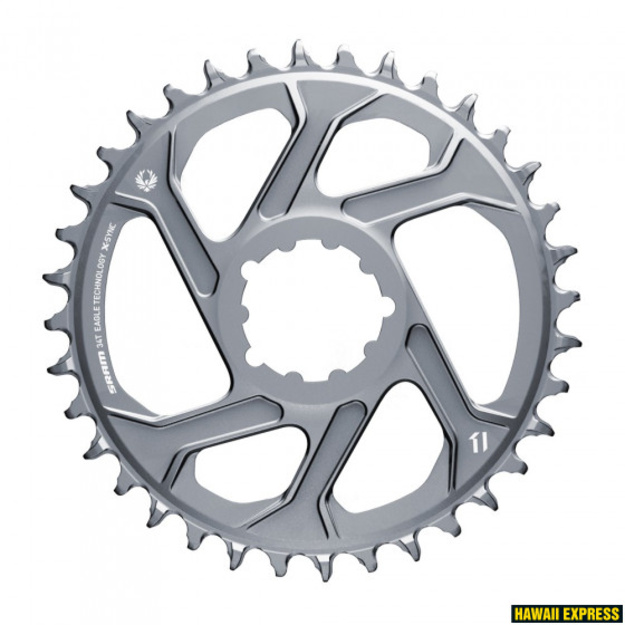 Priekinė žvaigždė SRAM Eagle X-SYNC 2 SL 34T Direct Mount 3 mm ofsetas Boost Lunar