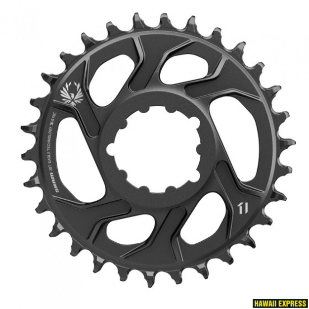Priekinė žvaigždė SRAM Eagle X-SYNC 2 30T Direct Mount -4 mm ofsetas juoda