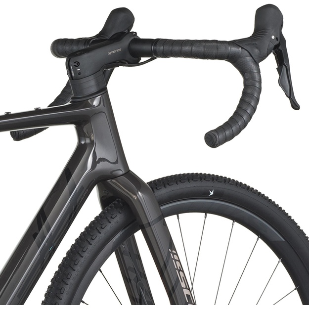 Dviratis 28  SCOTT ADDICT GRAVEL 30 carbon black Scott
