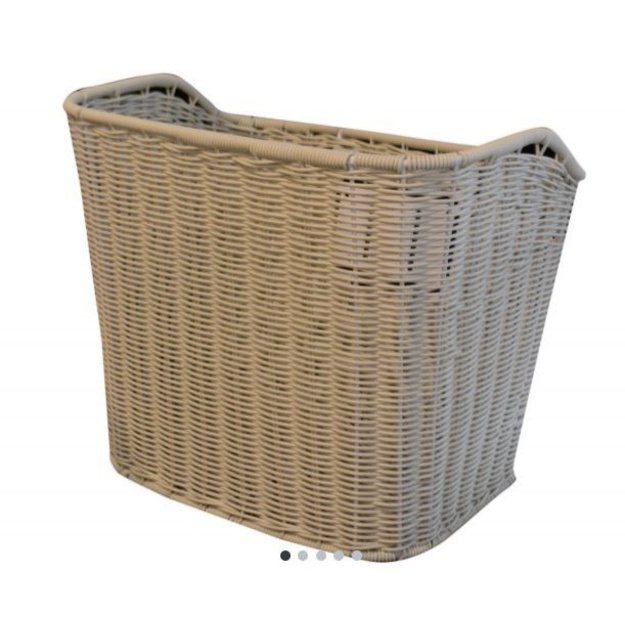 Front carrier bag Pegasus Tourina cream braided