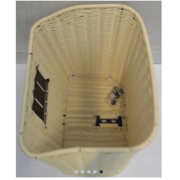 Front carrier bag Pegasus Tourina cream braided