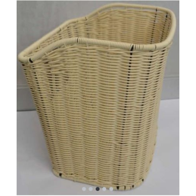 Front carrier bag Pegasus Tourina cream braided