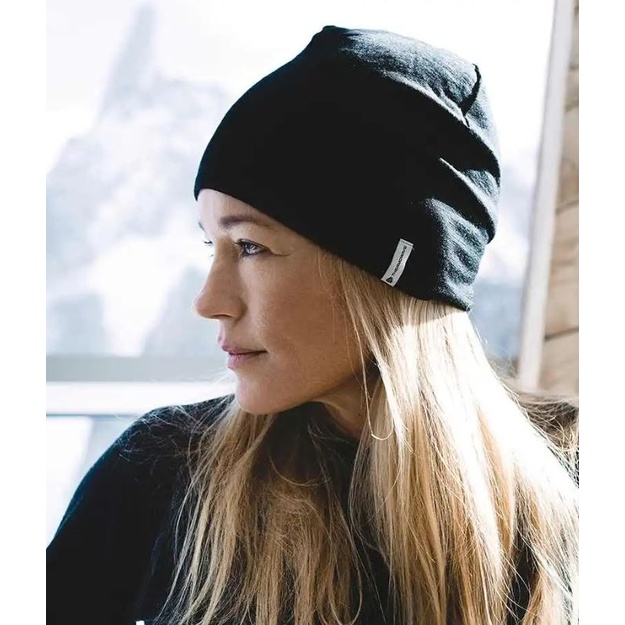 Kepurė Thermowave Merino unisex juoda