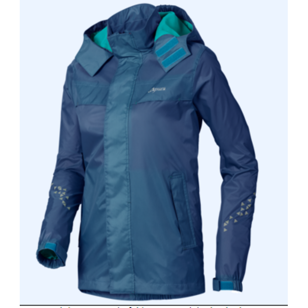 Jacket mot. Apura Essential mint/blue