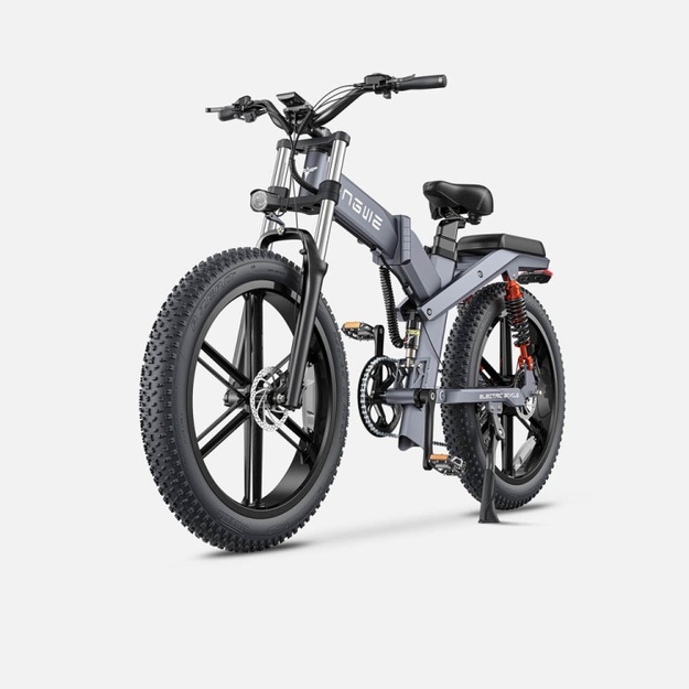 Bicycle 26  electric Engwe X26 double battery grey
