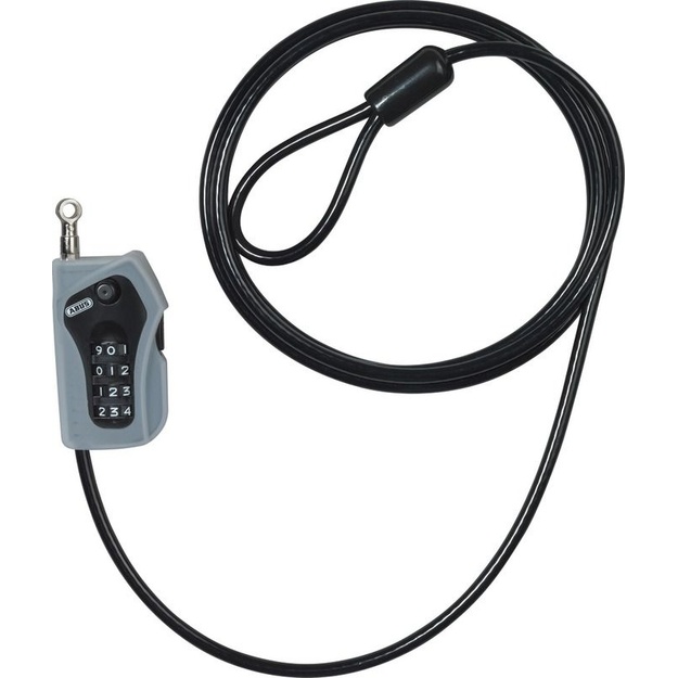 Spyna Abus trosinė-kodinė Combiloop 205/200 BK