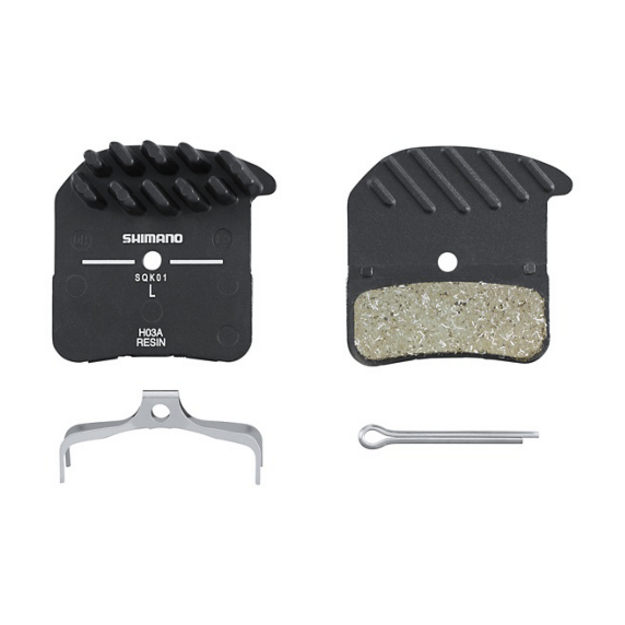 Shimano Resin H03A Brake Pads with Spring and Split Pin