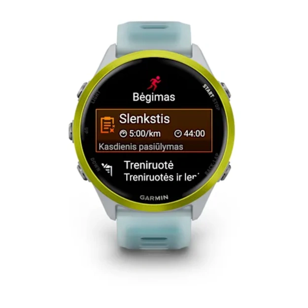 Garmin Forerunner 570 - 47mm i&scaron;manusis sportinis laikrodis (Ry&scaron;kiai geltonos spalvos)