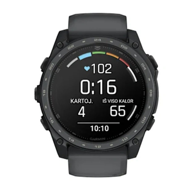 Garmin tactix&reg; 8 &ndash; 51 mm, AMOLED sportinis laikrodis (pilkos skalūno spalvos &bdquo;Cerakote&reg;&ldquo; danga)