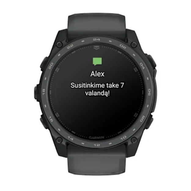 Garmin tactix&reg; 8 &ndash; 51 mm, AMOLED sportinis laikrodis (pilkos skalūno spalvos &bdquo;Cerakote&reg;&ldquo; danga)