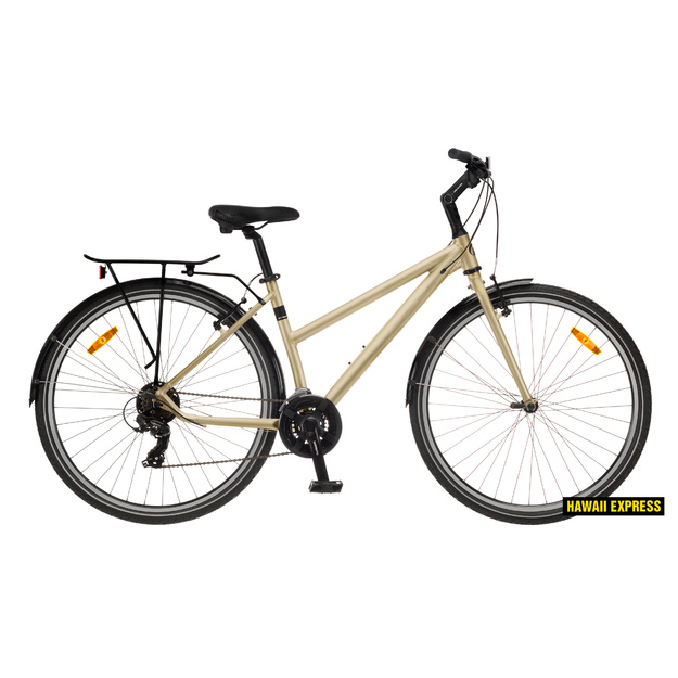 Dviratis 28  CLASSIC STREET 21 LADY EQ 28  creme classic