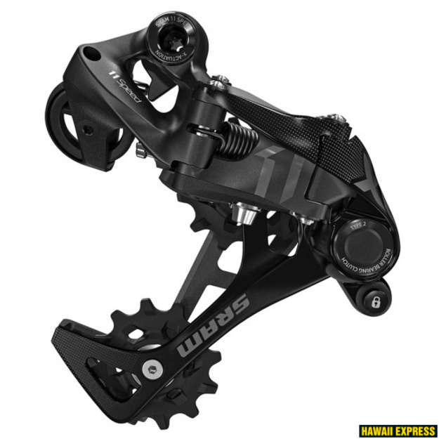 Galinis pavarų perjungėjas SRAM X01 11g juoda