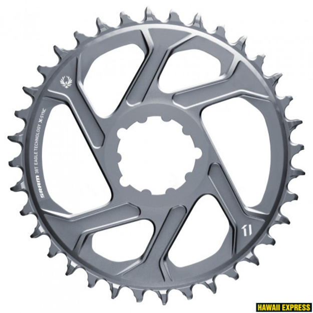 Priekinė žvaigždė SRAM Eagle X-SYNC 2 SL 38T Direct Mount 3 mm ofsetas Boost Lunar