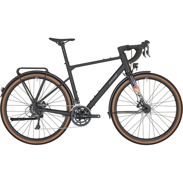Dviratis 28  BERGAMONT Gravel s GRANDURANCE RD 3 BLACK 58 black bergamont