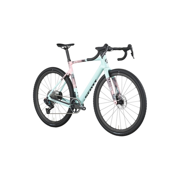 Dviratis 28  SCOTT ADDICT GRAVEL 10 gelato blue/gelato pink Scott