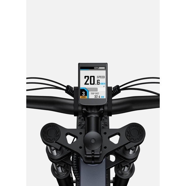 Bicycle 26  electric Engwe X26 double battery black