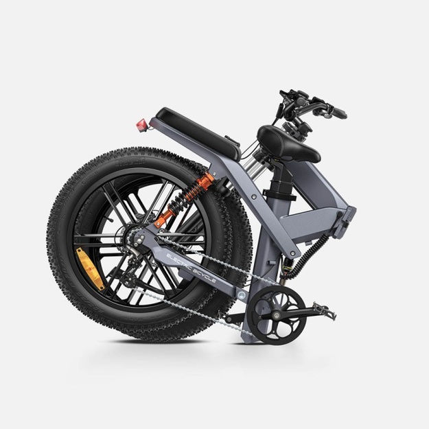 Bicycle 26  electric Engwe X26 double battery black