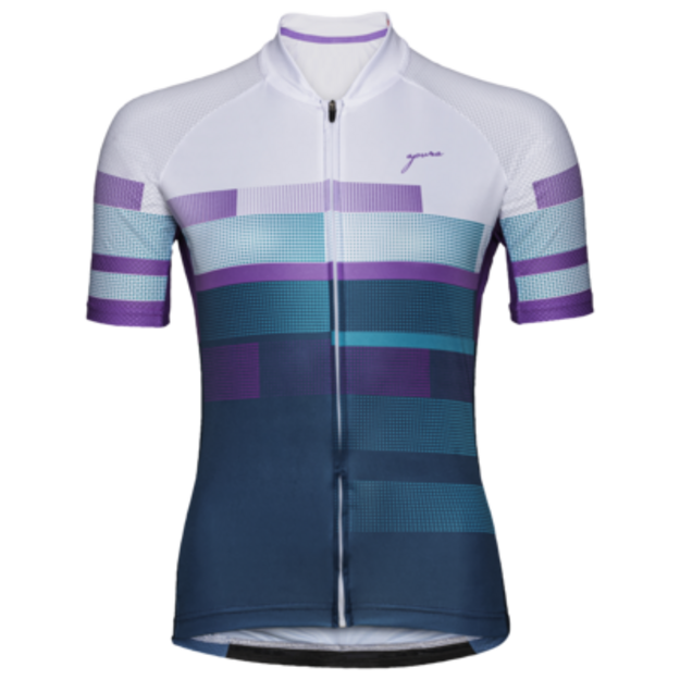 Short sleeve T-shirt APURA Velo Love-Le white/purple