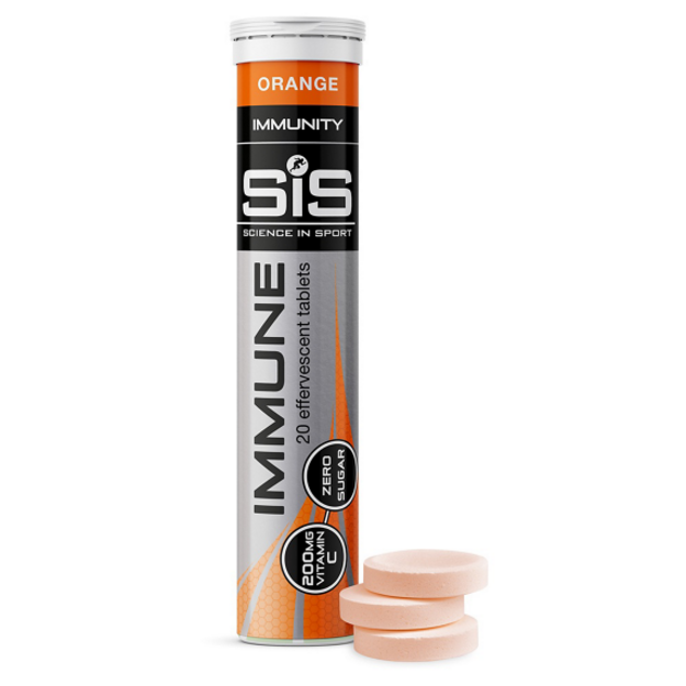 Putojančios eneregetinės tabletės Science in Sport Orange Tablets 20x4g