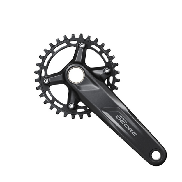 SHIMANO DEORE Crankset FC-M5100-1 2-PIECE CRANKSET 11/10-speed 175.0 mm 32T Series color Without BB parts Without CG