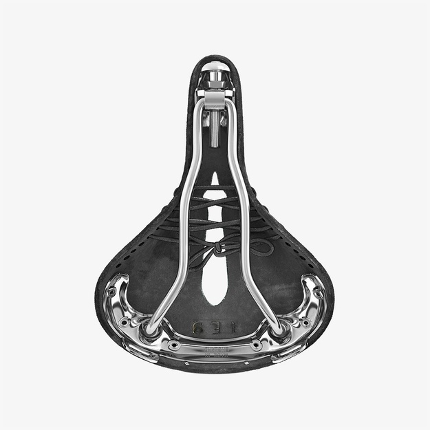 Brooks saddle B17 carved short black