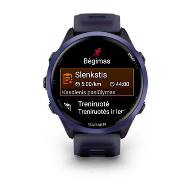 Garmin Forerunner 570 - 47mm i&scaron;manusis sportinis laikrodis (Indigo spalvos)
