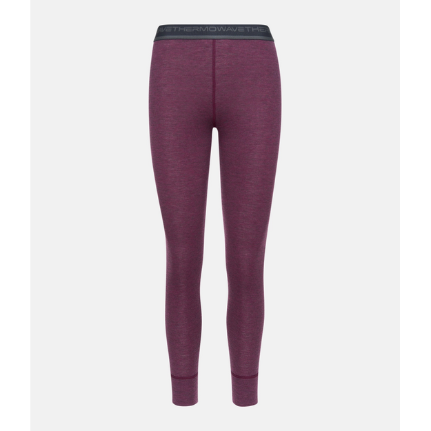 Termo kelnės Thermowave mot. Merino Active warm rubino