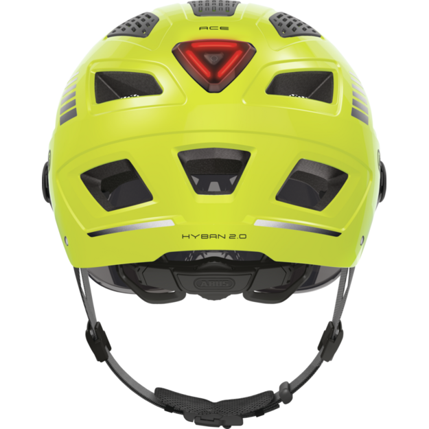 Helmet Abus Hyban 2.0 signal yellow