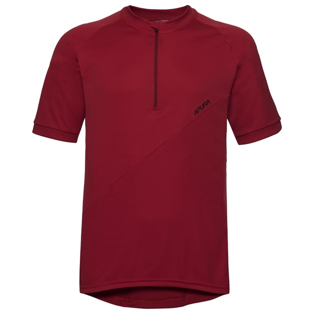 Men s short-sleeved shirt Apura Pure red