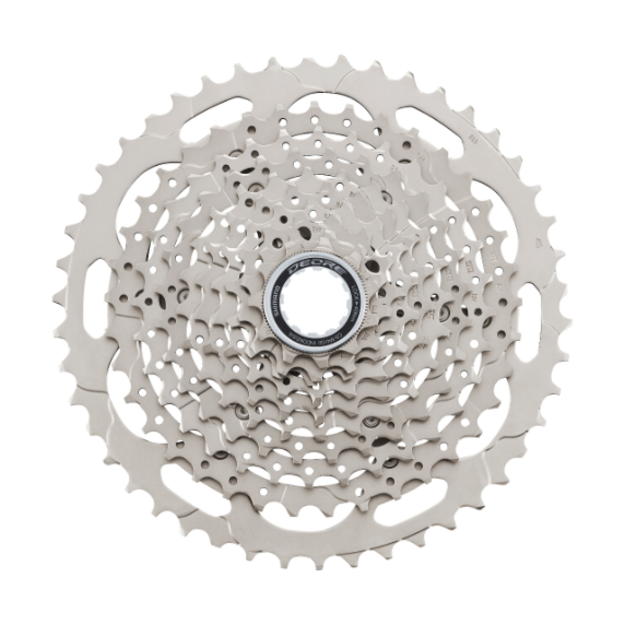 Galinis žvaigždžių blokas Shimano 10 Speed 11-46 CS-M4100-10 Deore
