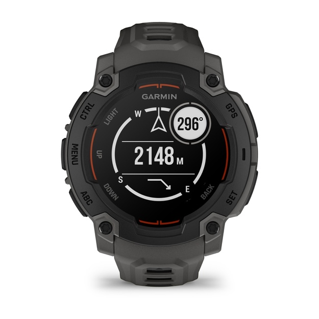 Garmin Instinct&reg; E &ndash; 45 mm i&scaron;manusis sportinis laikrodis (juodas)
