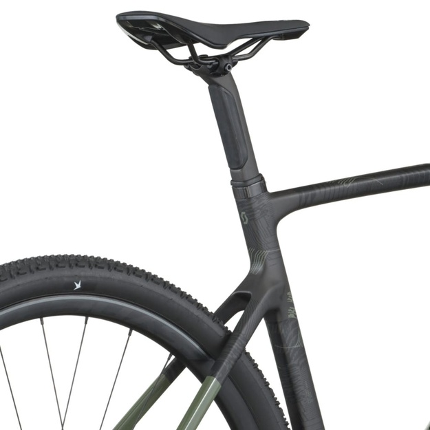 Dviratis 28  SCOTT ADDICT GRAVEL 40 wenge green Scott