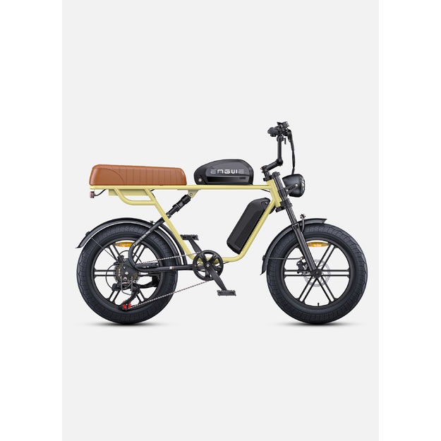 Bicycle 20  electric Engwe M1 double battery yellow