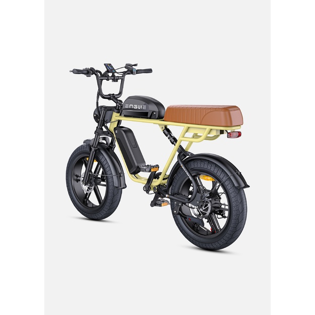 Bicycle 20  electric Engwe M1 double battery yellow