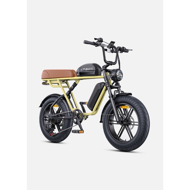 Bicycle 20  electric Engwe M1 double battery yellow
