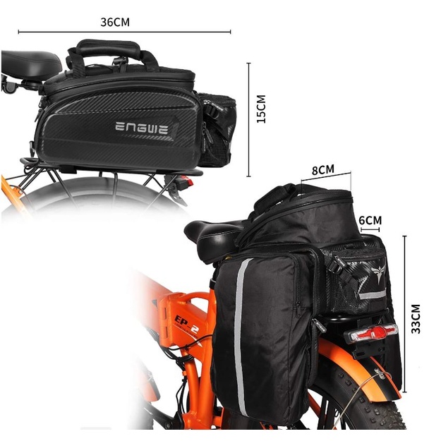 Trunk bag 35L waterproof Engwe