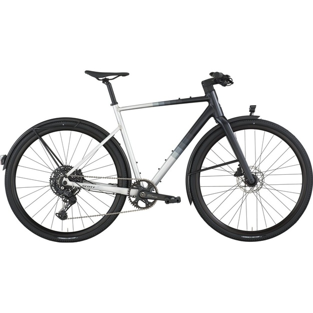 Dviratis 28  SCOTT METRIX 20 EQ alloy silver/black Scott