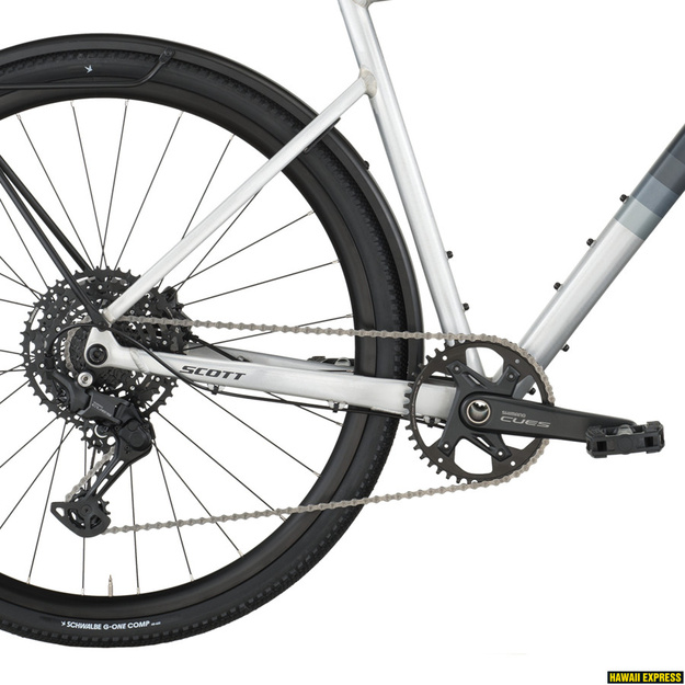 Dviratis 28  SCOTT METRIX 20 EQ alloy silver/black Scott