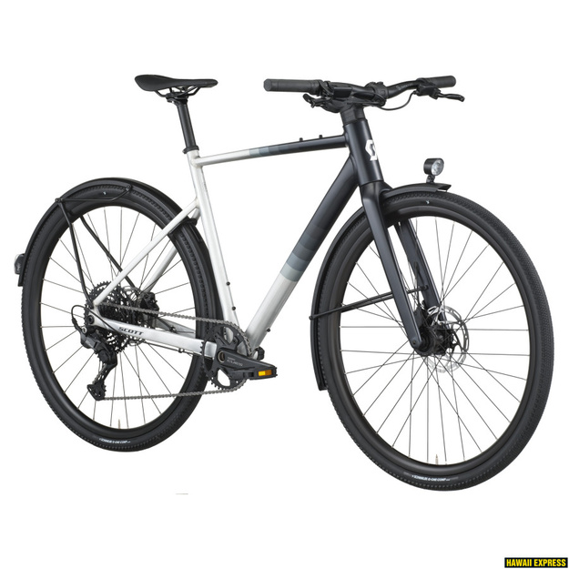 Dviratis 28  SCOTT METRIX 20 EQ alloy silver/black Scott