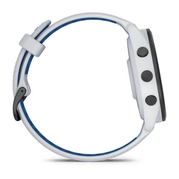 Garmin Forerunner 265 i&scaron;manusis sportinis laikrodis (Whitestone / Tidal Blue)