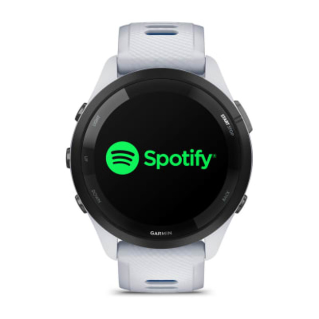 Garmin Forerunner 265 i&scaron;manusis sportinis laikrodis (Whitestone / Tidal Blue)