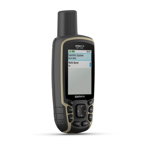 Garmin GPSMAP 65 Kelių dažnio juostų ir palydovinės navigacijos tinklų delninis įrenginys