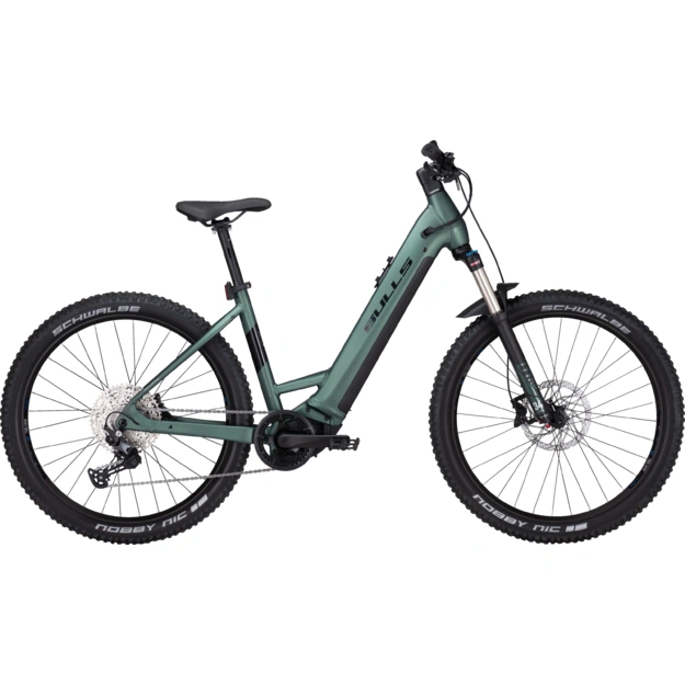 Dviratis 27,5  elektrinis Bulls Copperhead EVO 3 750Wh 12g Wave BOSCH sistema žalias 