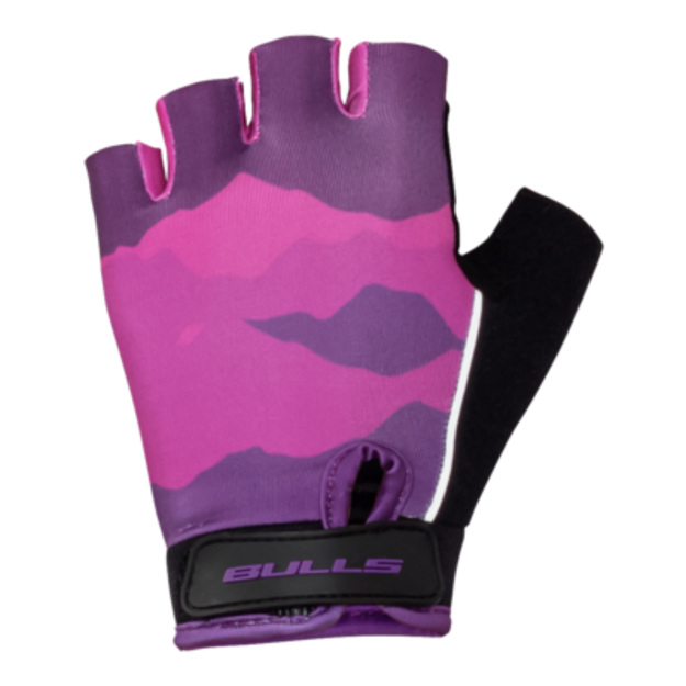 Bulls Montania gloves for kids black/pink