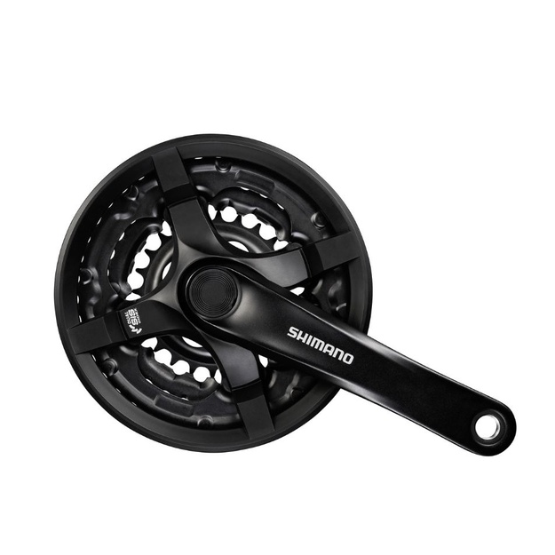&Scaron;vaistiklis Shimano FC-TY501 48-38-28 juodas