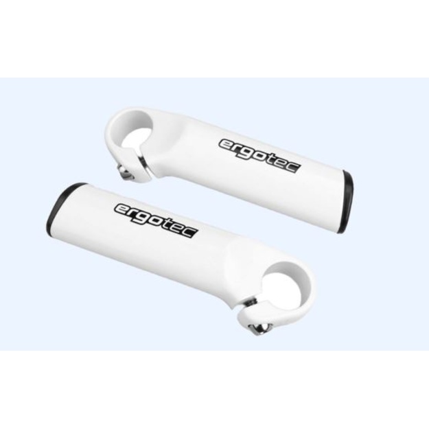 Steering horns Ergo S kurz white