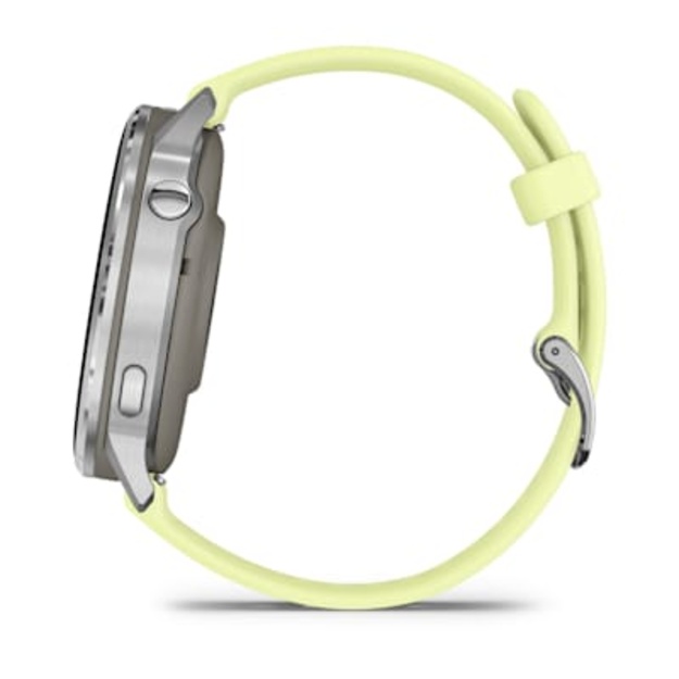 Garmin Venu&reg; 4 &ndash; 45 mm Sportinis i&scaron;manusis laikrodis (Sidabro Spalvos)