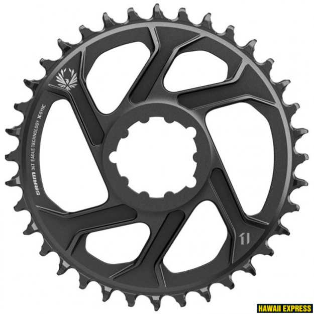 Priekinė žvaigždė SRAM Eagle X-SYNC 2 36T Direct Mount 3 mm ofsetas Boost juoda