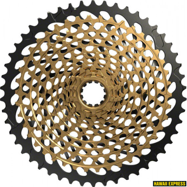 Kasetė SRAM XG-1299 Eagle 10-50T 12g auksinė