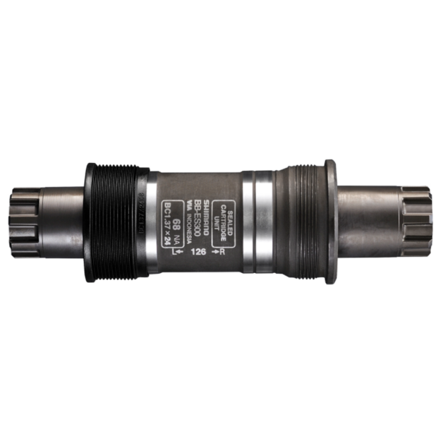 Flywheel shaft Shimano BSA 68mm/113mm BB-ES300 Octalink